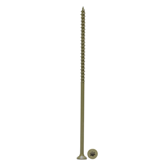 DeckGrip Deck Screw – #12 x 6" (25lb Bucket)