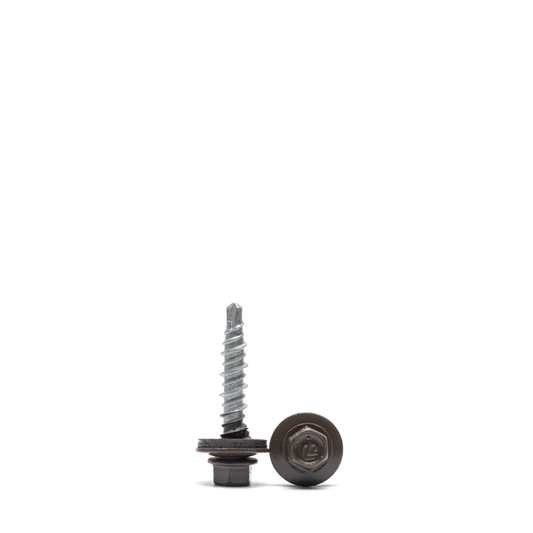 FastGrip Hi-Lo Mini-Driller Roofing Screw – #10 x 1" (250 Pack)