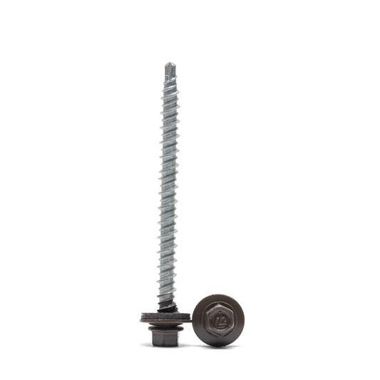FastGrip Hi-Lo Mini-Driller Roofing Screw – #10 x 2-1/2" (250 Pack)