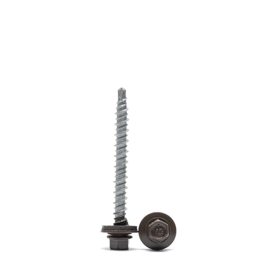 FastGrip Hi-Lo Mini-Driller Roofing Screw – #10 x 2" (250 Pack)