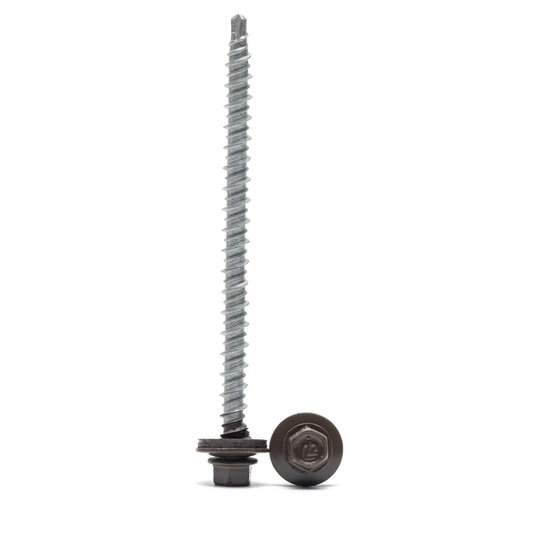 FastGrip Hi-Lo Mini-Driller Roofing Screw – #10 x 3" (250 Pack)