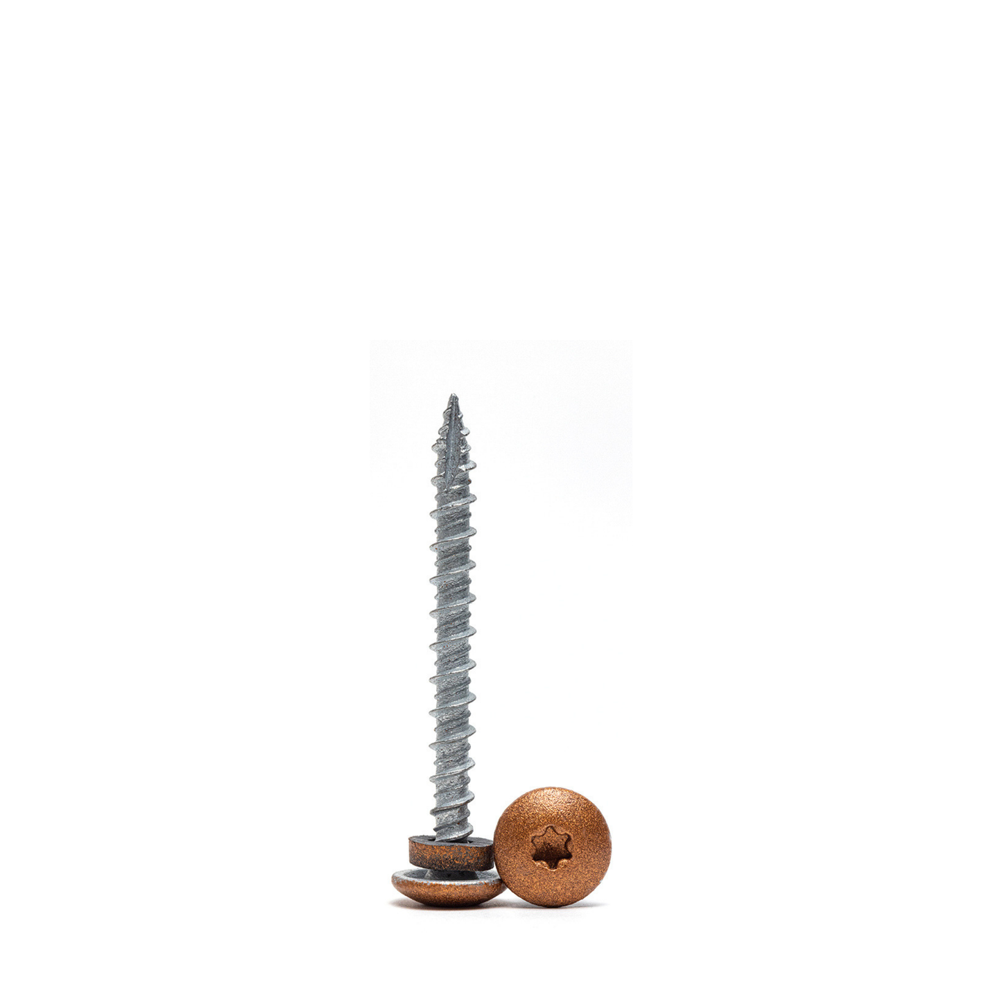 LoGrip Low Profile Roofing Screw – #10 x 1-1/2" (250 Pack)