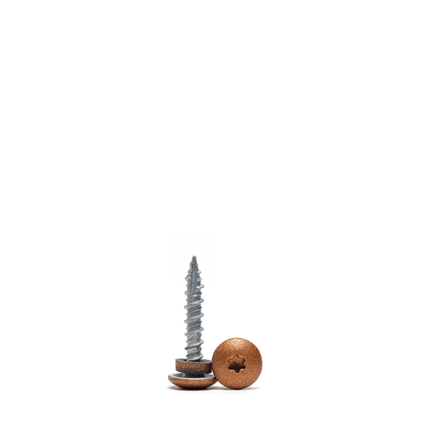 LoGrip Low Profile Roofing Screw – #10 x 1" (250 Pack)