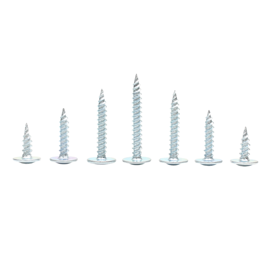 Daggerz #10 x 3/4" Self-Piercing Screw - Phillips Modified Truss Head, Zinc Plated (5,000 Pack)