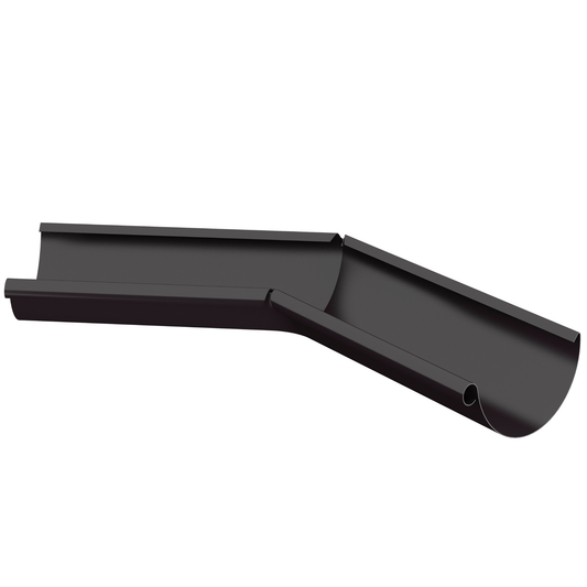 Nordic Steel 135° Inside Gutter Miter – 6" – Dark Bronze