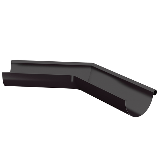 Nordic Steel 135° Outside Gutter Miter – 6" – Dark Bronze
