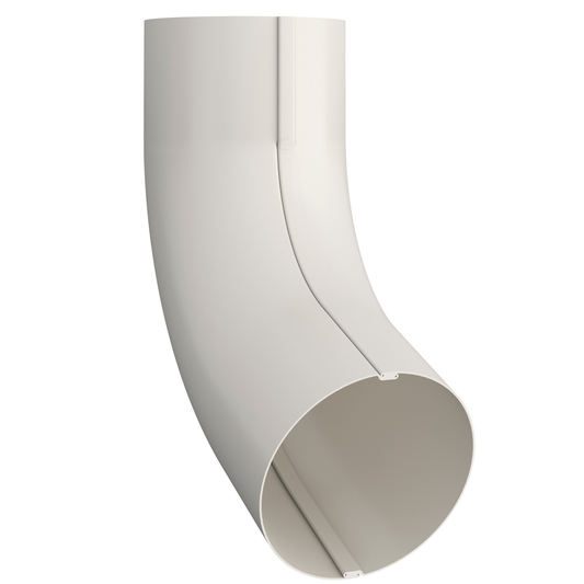 Nordic Steel 70° Elbow – 4" – White