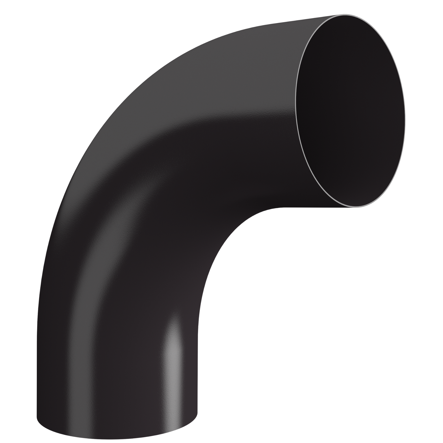 Nordic Steel 85° Elbow – 4" – Dark Bronze
