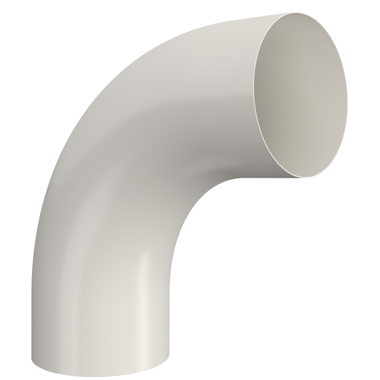 Nordic Steel 85° Elbow – 4" – White
