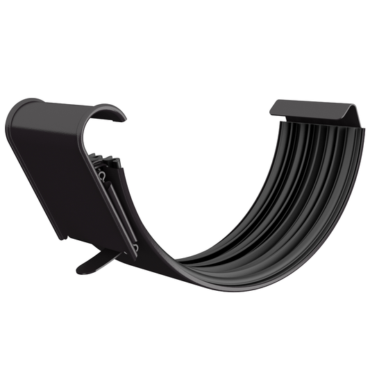 Nordic Steel Gutter Connector with EPDM Seal – 6" – Dark Bronze