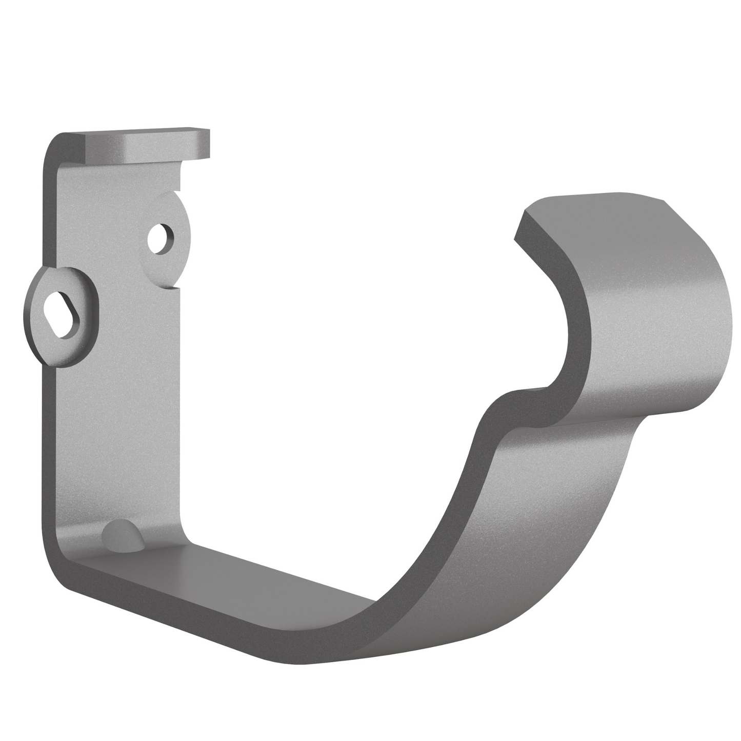 Nordic Steel Self-Locking Gutter Fascia Hanger – 6" – Anthracite Metallic