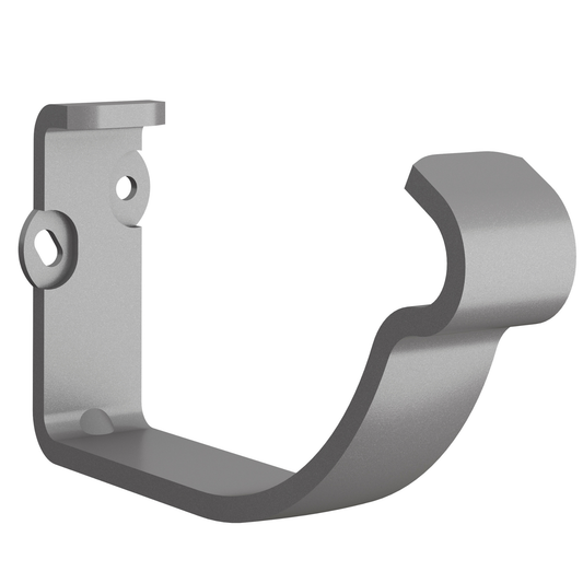 Nordic Steel Self-Locking Gutter Fascia Hanger – 6" – Anthracite Metallic