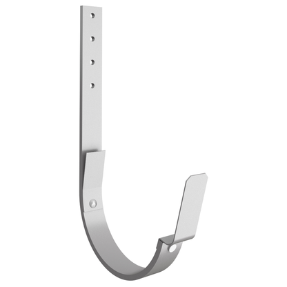 Nordic Steel Gutter Roof Hanger with Tab – 6" – Anthracite Metallic