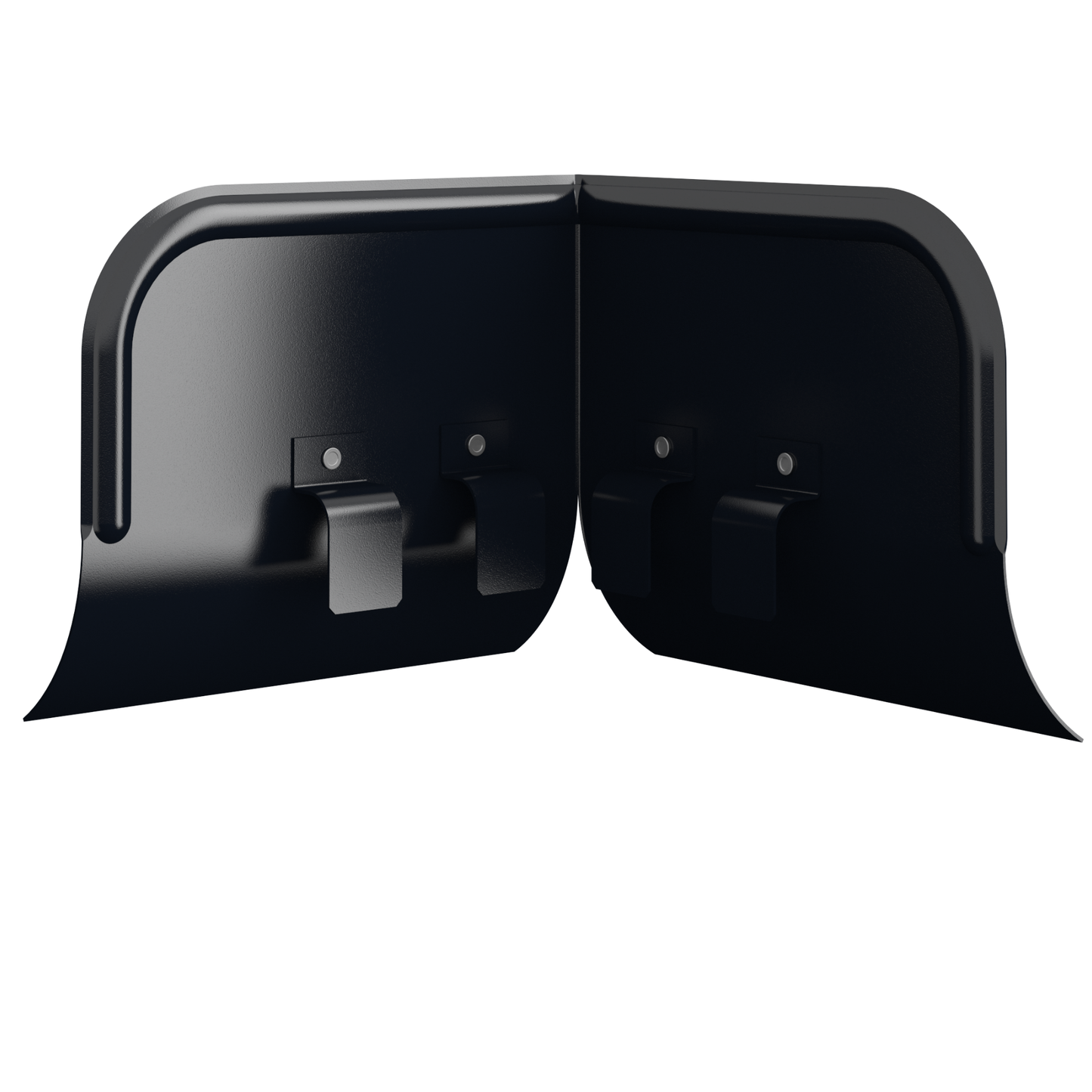 Nordic Steel Overflow Protector for Inside Miter – 6" – Black