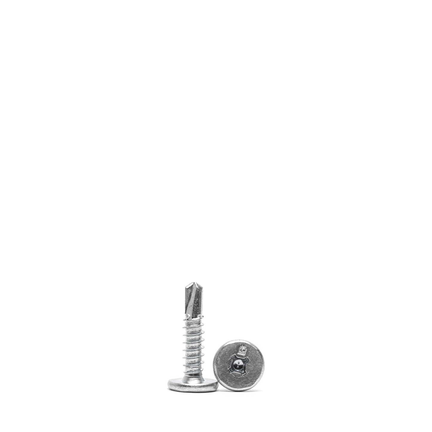 Pancake Head Self-Drilling Screw – #10 x 1" (250 Pack)