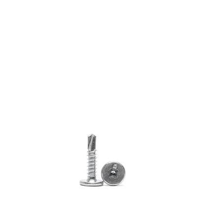 Pancake Head Self-Drilling Screw – #10 x 1" (250 Pack)
