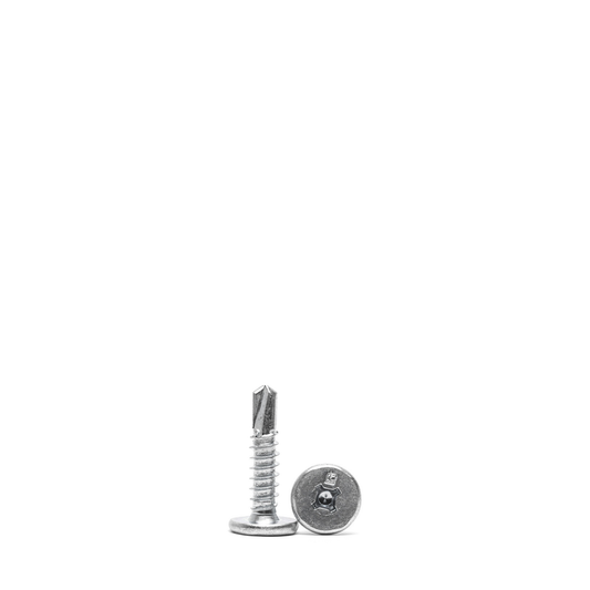 Pancake Head Self-Drilling Screw – #10 x 1" (250 Pack)