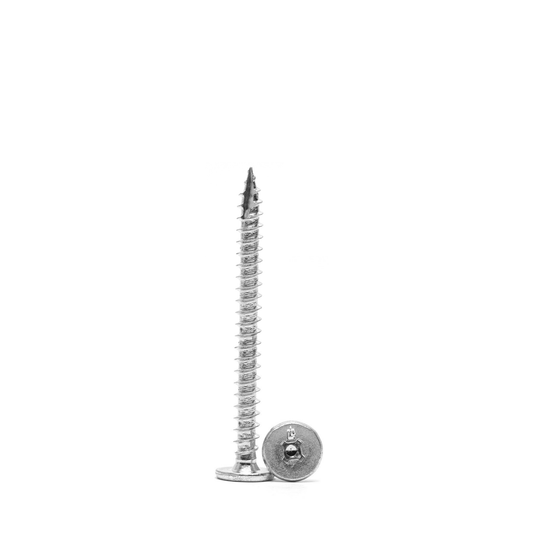 Pancake Head T-17 Screw – #10 x 2" (250 Pack)
