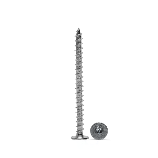 Ultra-Thin Pancake Head Screw – #10 x 2-1/2" (250 Pack)