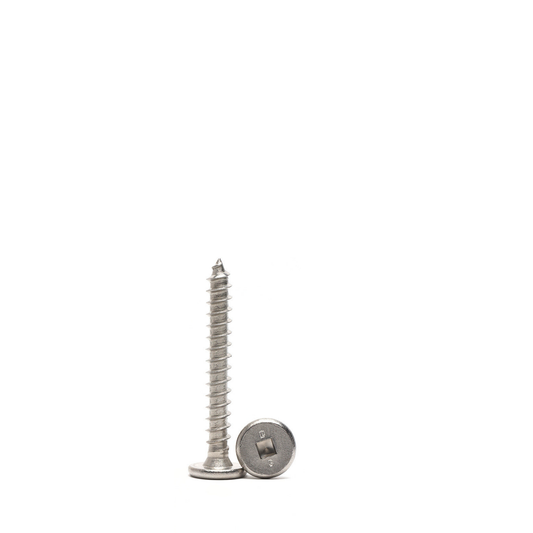 Stainless Steel Pancake Head Screw – #10 x 1-1/2" (250 Pack)