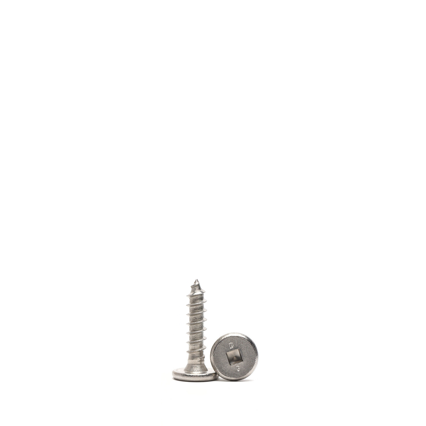 Stainless Steel Pancake Head Screw – #10 x 1" (250 Pack)