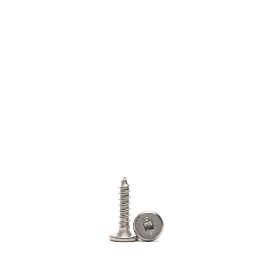 Stainless Steel Pancake Head Screw – #10 x 1" (250 Pack)