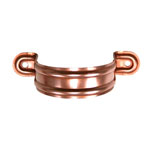 4" Plain Copper Downspout Bracket