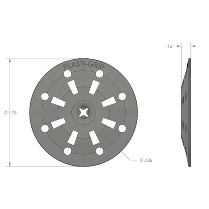 Plasti-Grip CBW Washers 1000pcs