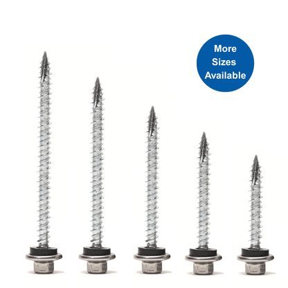 ProCap Hi-Lo Cap Screw – #10 x 1" (250 Pack)