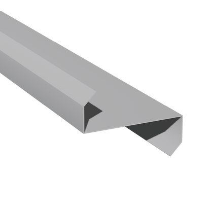 Galvanized Stiffened Z-Girt (Lipped Z-Girt) for Metal Wall Panels, Cladding & Rainscreen Framing