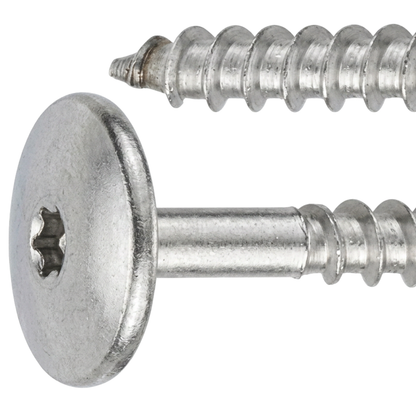 SFS Stainless Steel Dome Head Cladding Screw - #10 x 1-1/2" (250 Pack)