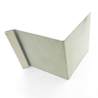 85° Standard Drip Aluminum Flashing – Open Hem – 10′ - Set of 4
