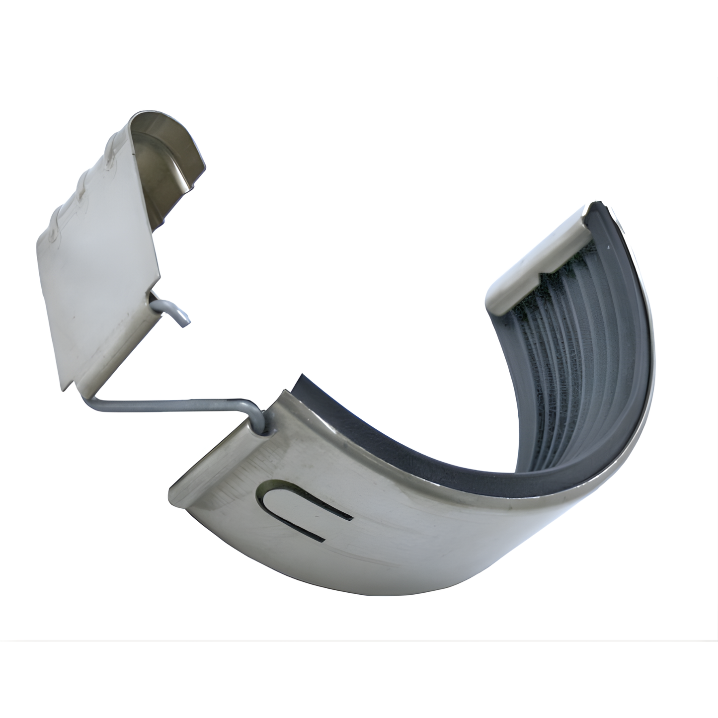 Gutter Connectors for Zinc Half-Round Gutters - 6"