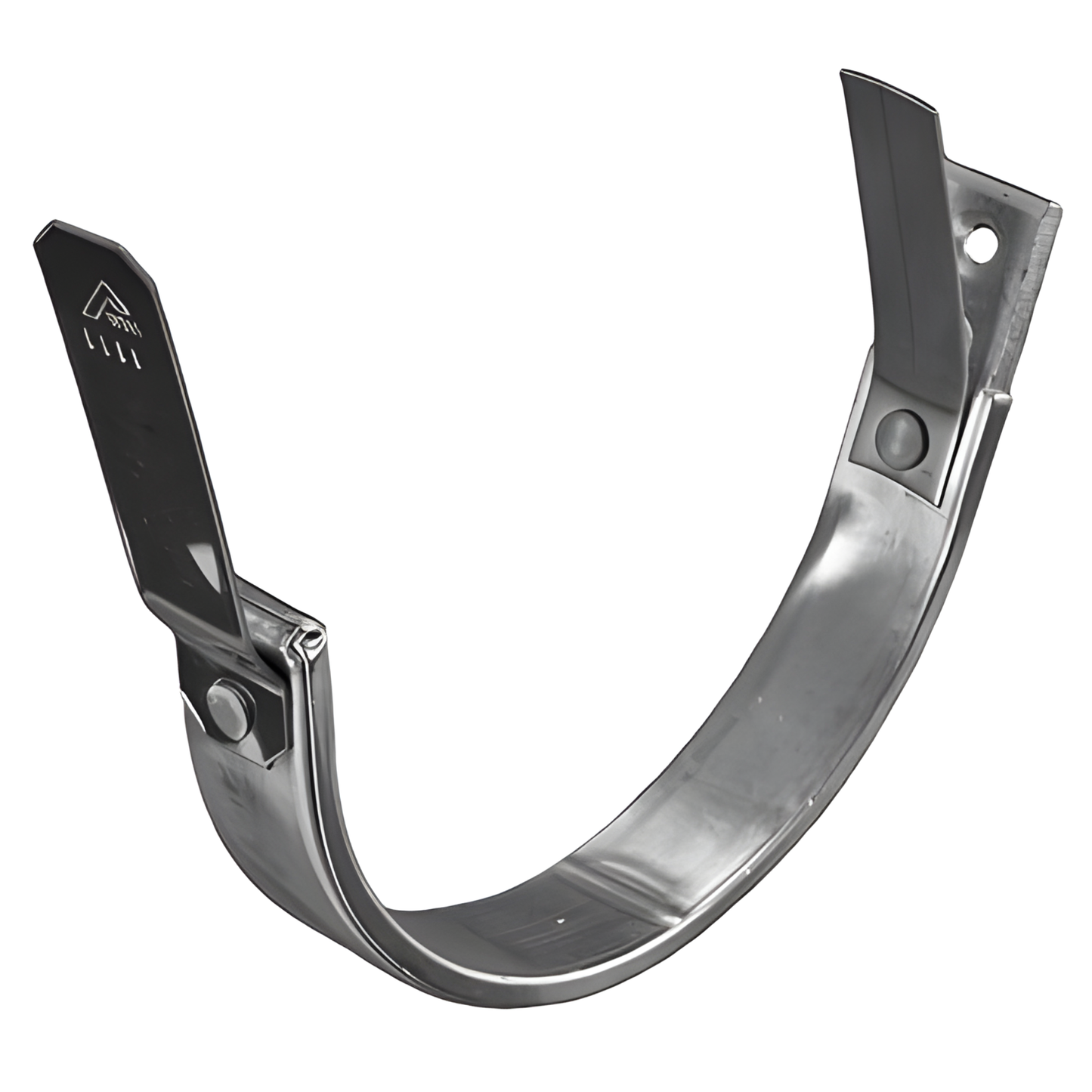 Heavy Duty Fascia Mount Gutter Hangers for Zinc Half-Round Gutters - 5"