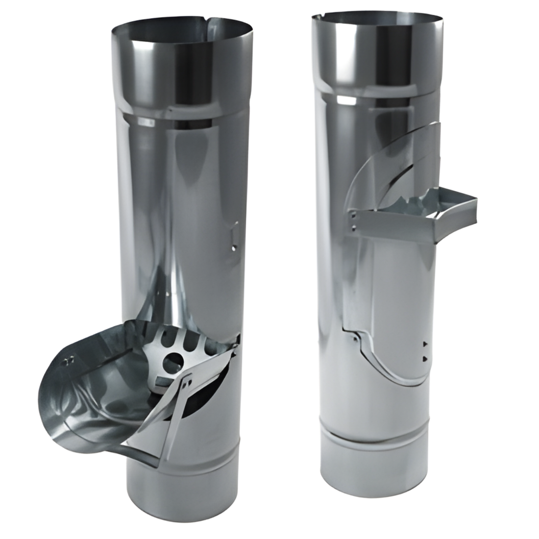 Inline Downspout Cleanouts for Zinc Half-Round Gutters - 4 ...