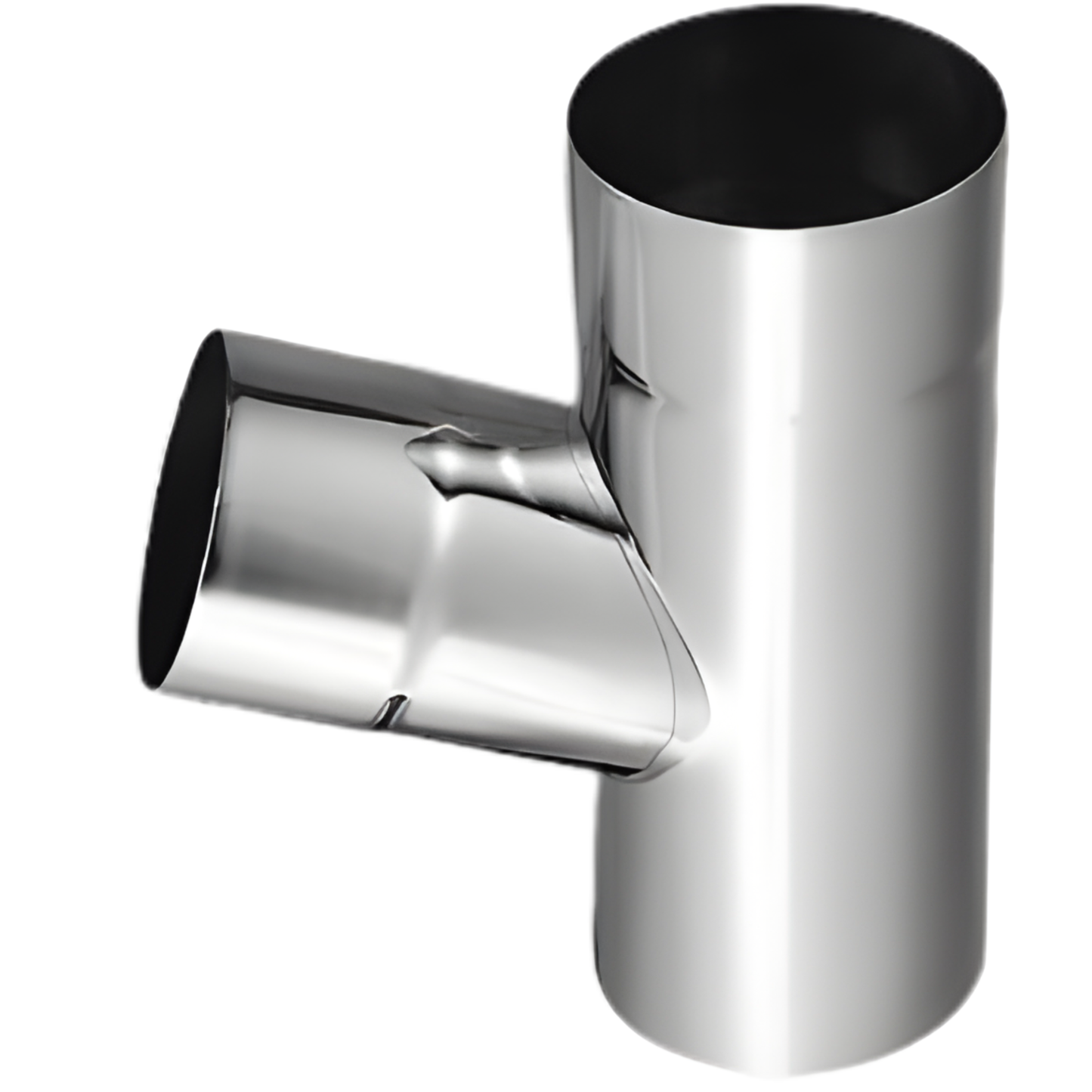 Downspout Y-Connectors for Zinc Half-Round Gutters - 4" x 4"