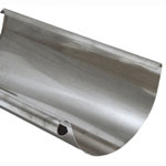 5" Zinc Gutter - 10' Length - 20oz